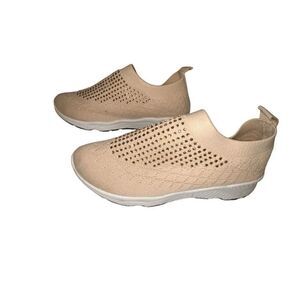 Morgan Taylor Slip On Rhinestone Bling Tennis Shoe Sneaker Casual Shoe